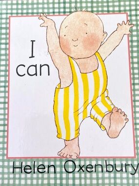 Award-Winning Author Montessori Children's Board Book, Helen Oxenbury's I Can